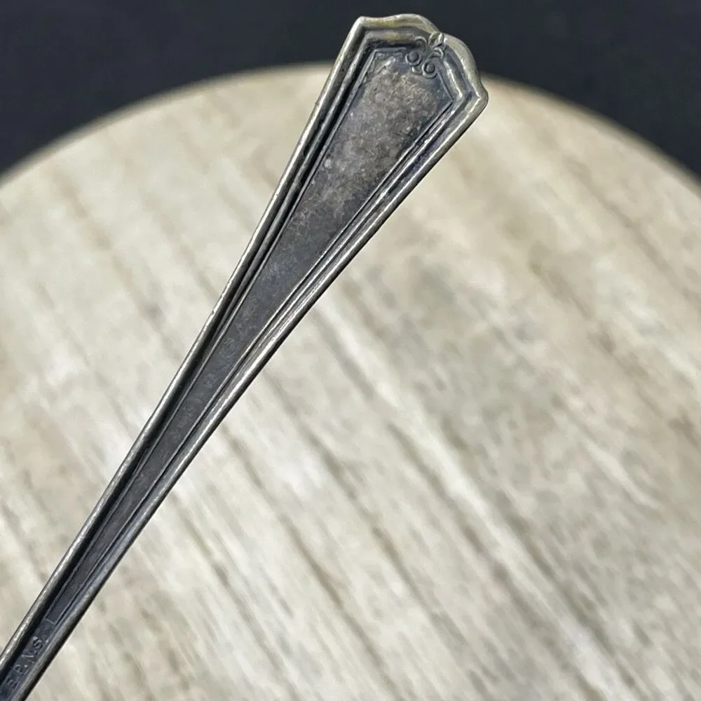 VTG Atq Gramercy Silver Plate E.p.n.s. Cocktail Seafood Fork Tarnished